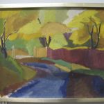 599 1671 OIL PAINTING